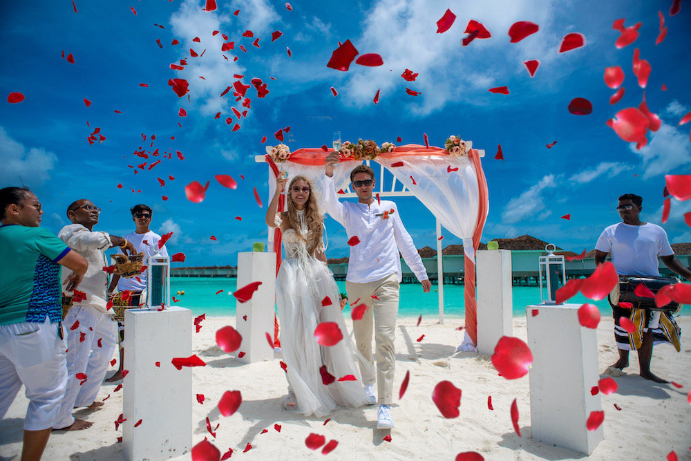 Свадьба на Мальдивах в Резорте